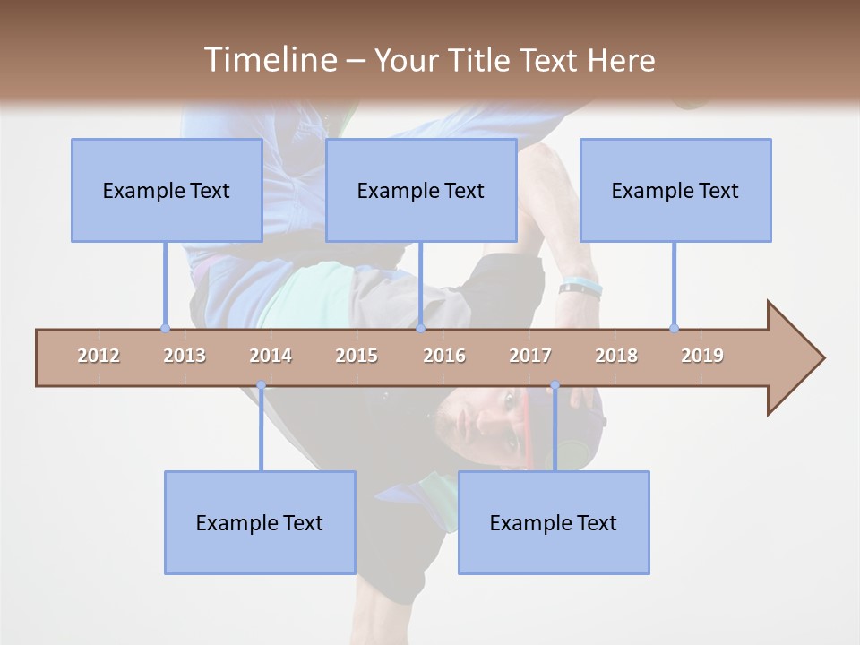 Rapper Pose Performer PowerPoint Template