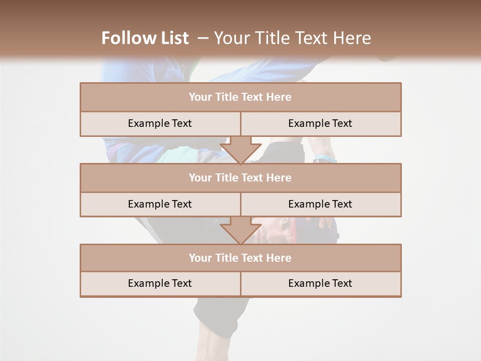 Rapper Pose Performer PowerPoint Template