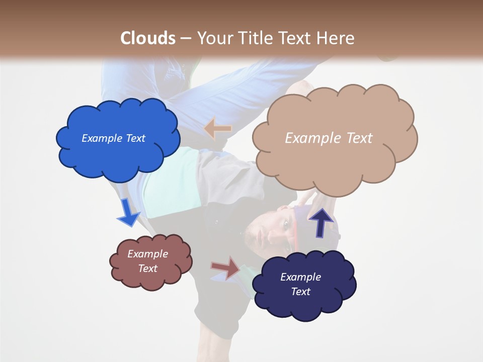 Rapper Pose Performer PowerPoint Template