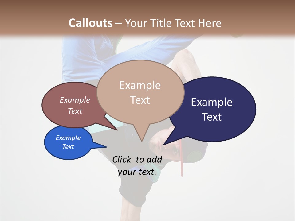 Rapper Pose Performer PowerPoint Template