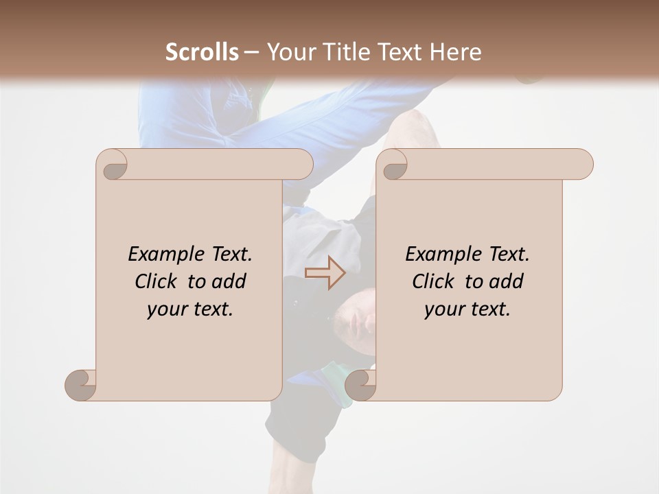 Rapper Pose Performer PowerPoint Template