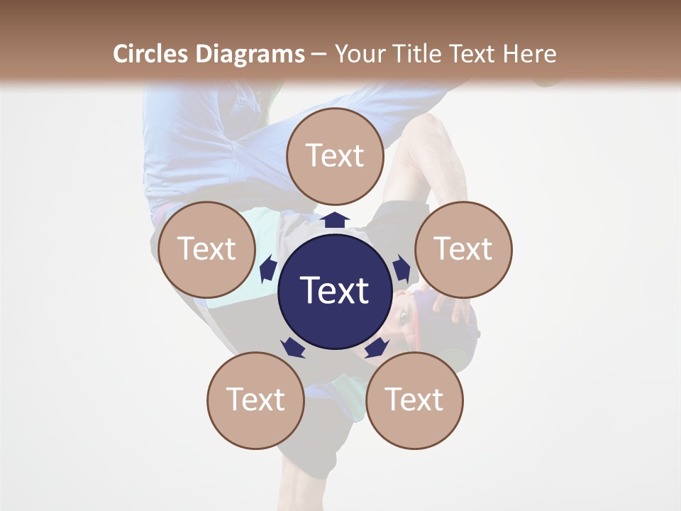 Rapper Pose Performer PowerPoint Template