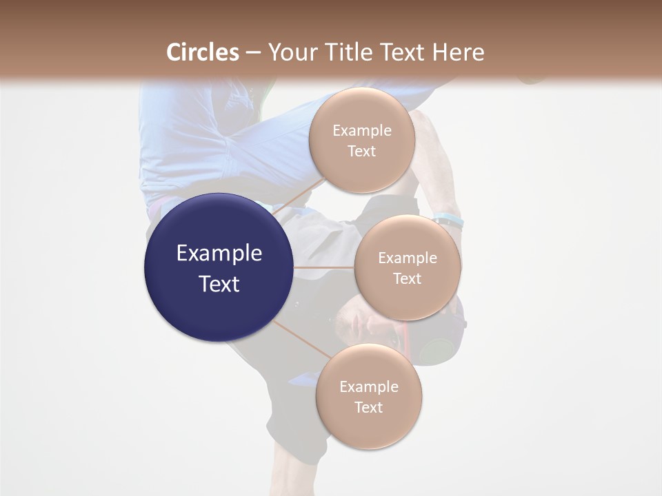 Rapper Pose Performer PowerPoint Template