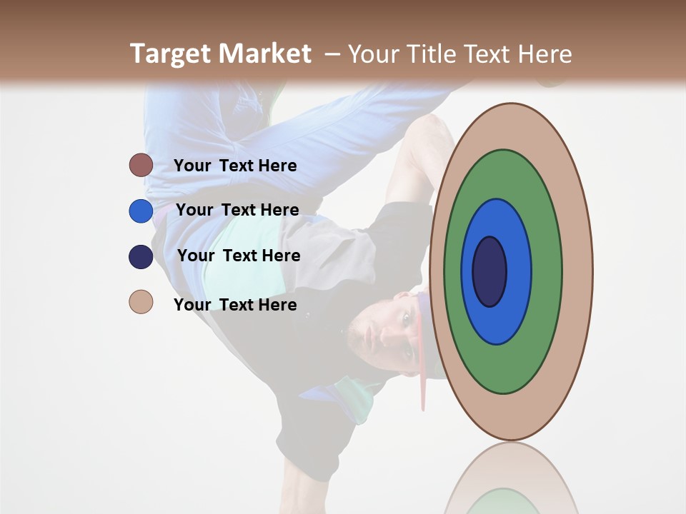 Rapper Pose Performer PowerPoint Template