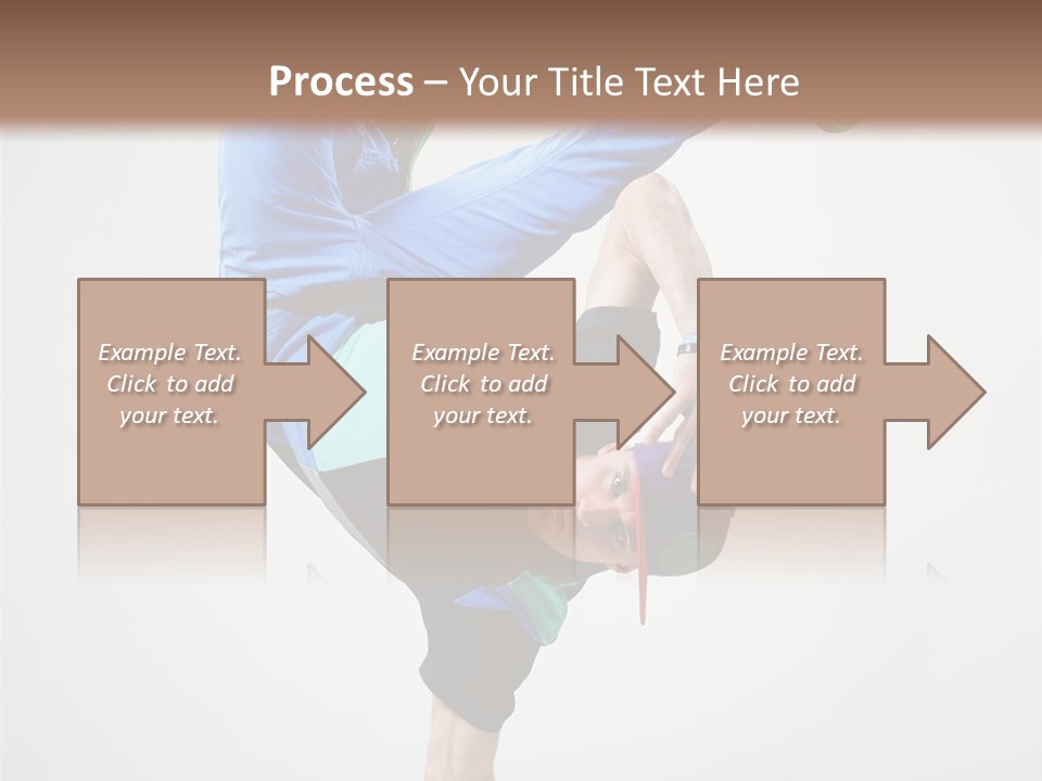 Rapper Pose Performer PowerPoint Template