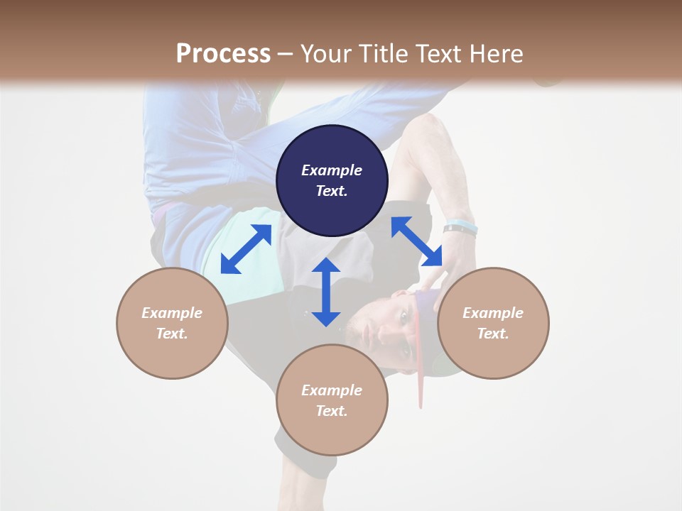 Rapper Pose Performer PowerPoint Template