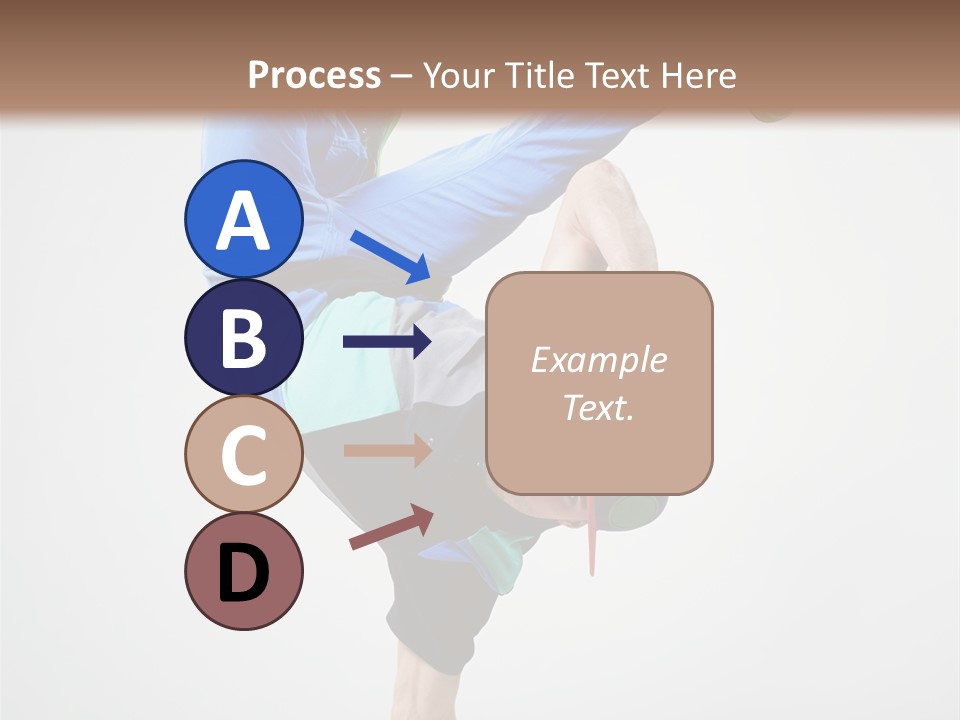 Rapper Pose Performer PowerPoint Template