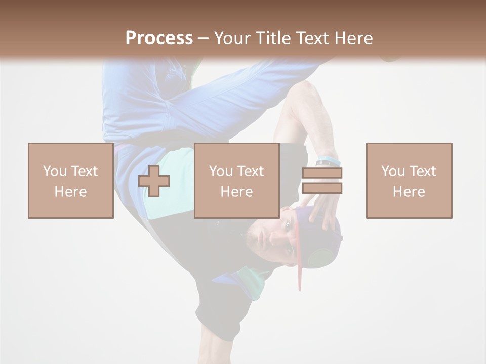 Rapper Pose Performer PowerPoint Template