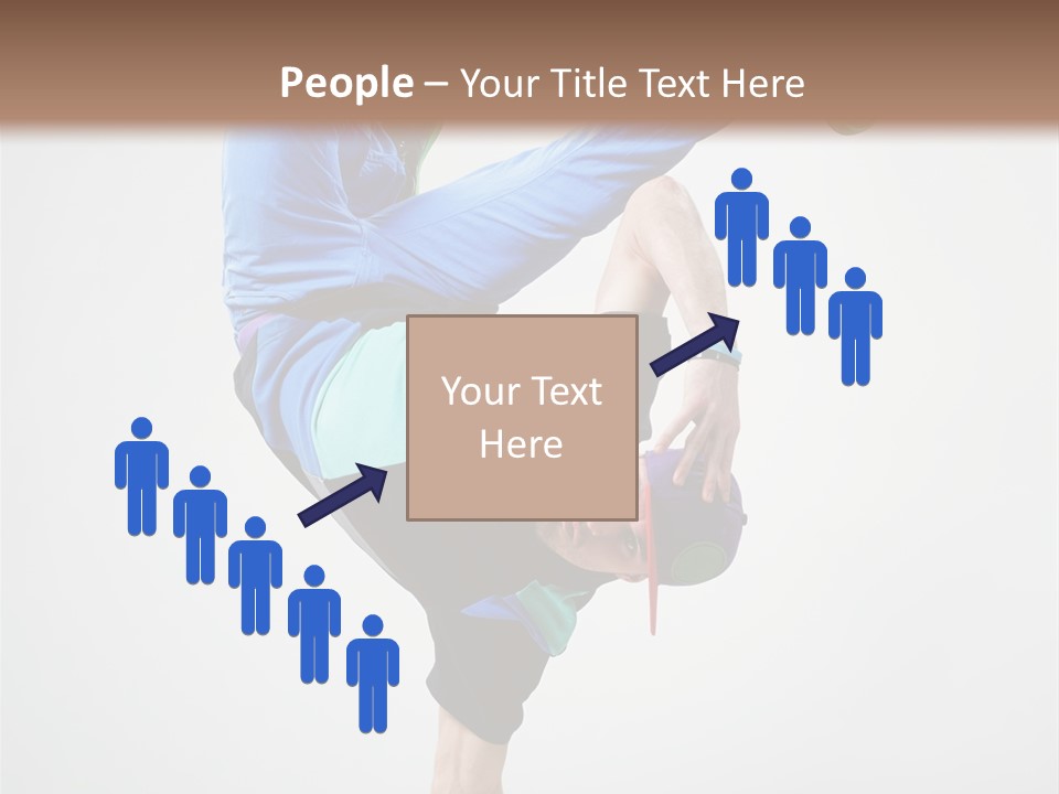 Rapper Pose Performer PowerPoint Template