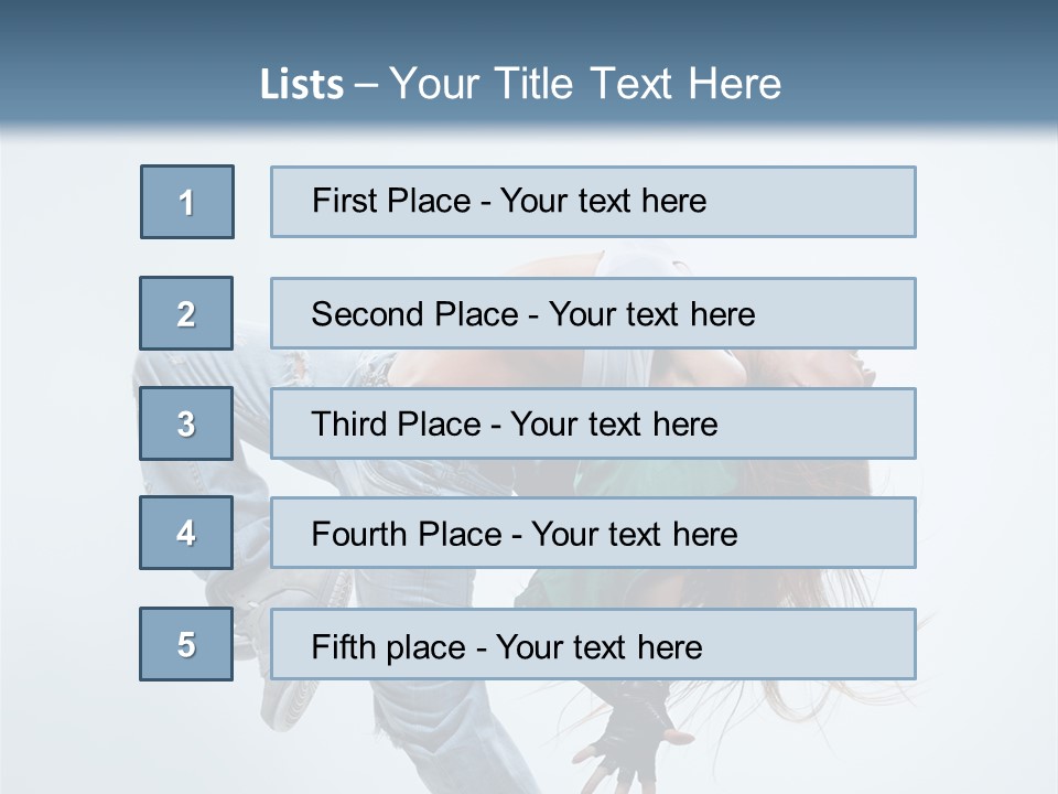Smile Fitness Performance PowerPoint Template