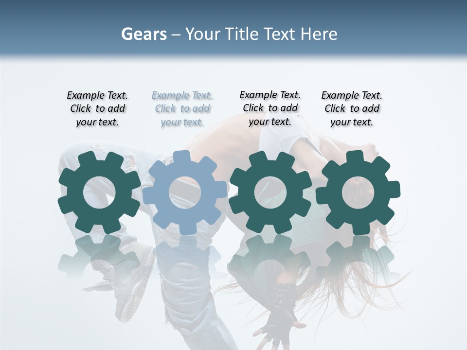 Smile Fitness Performance PowerPoint Template