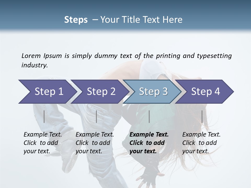 Smile Fitness Performance PowerPoint Template