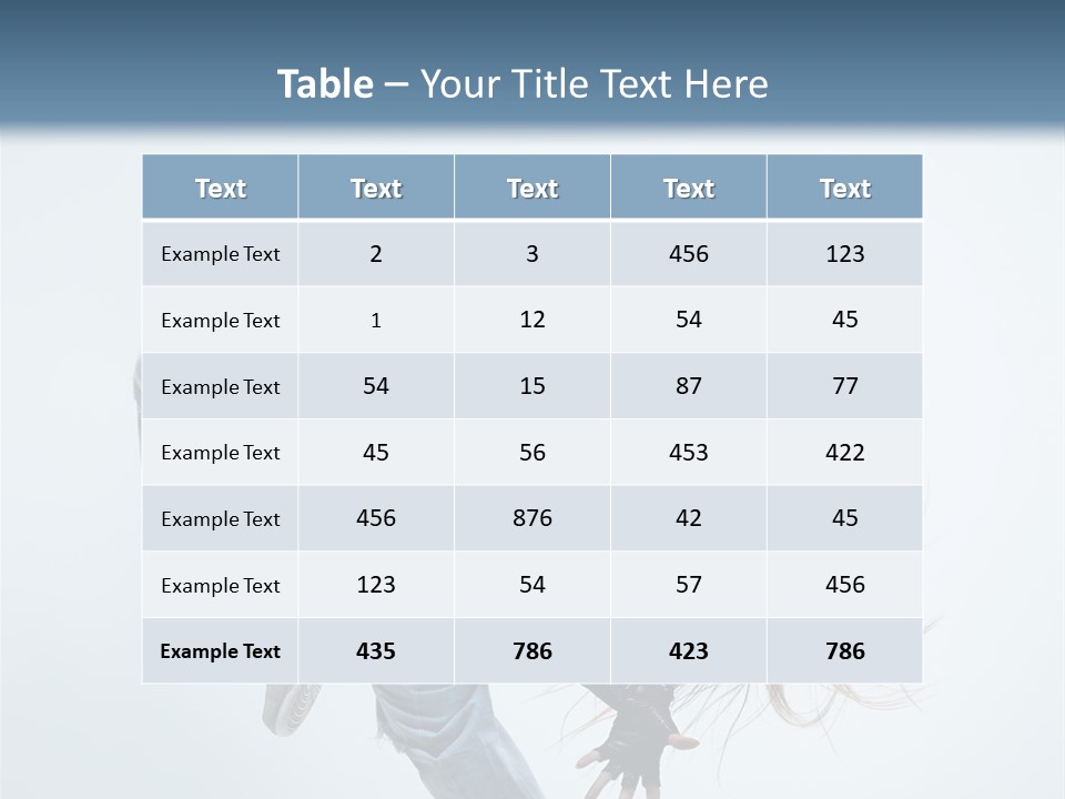 Smile Fitness Performance PowerPoint Template