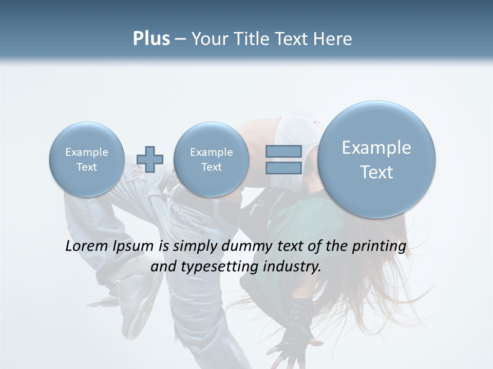 Smile Fitness Performance PowerPoint Template