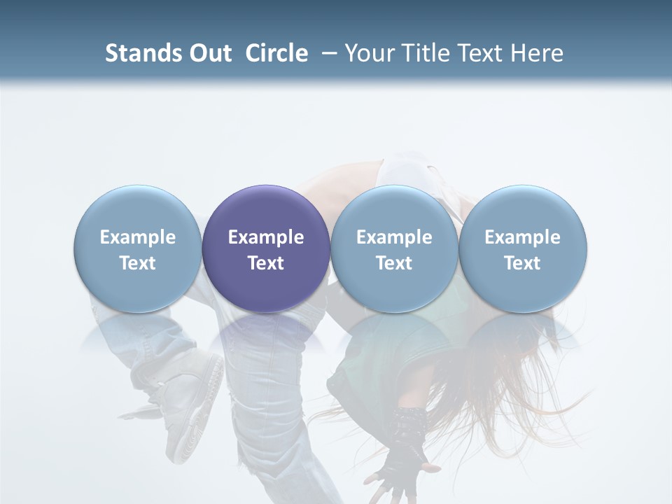 Smile Fitness Performance PowerPoint Template