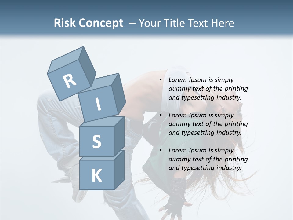 Smile Fitness Performance PowerPoint Template