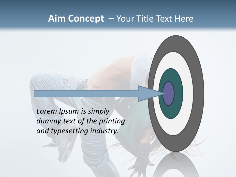 Smile Fitness Performance PowerPoint Template