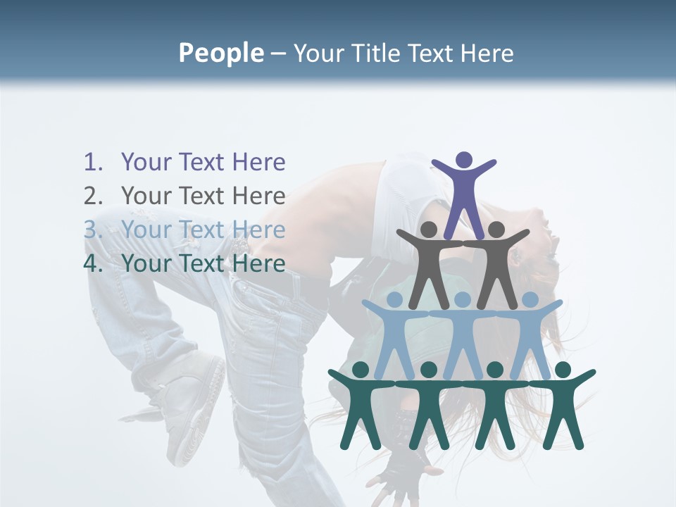 Smile Fitness Performance PowerPoint Template