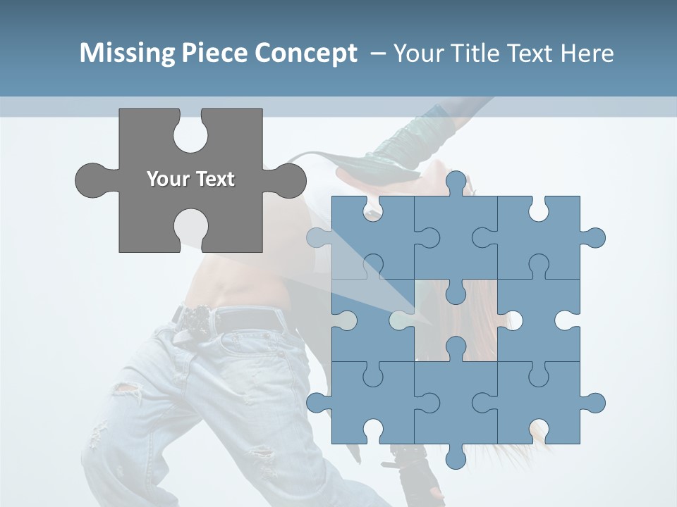 Temptation Fitness Attractive PowerPoint Template