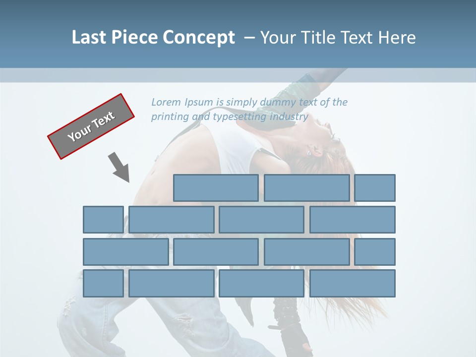 Temptation Fitness Attractive PowerPoint Template