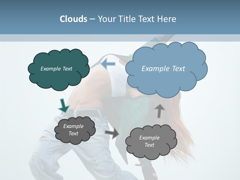 Temptation Fitness Attractive PowerPoint Template