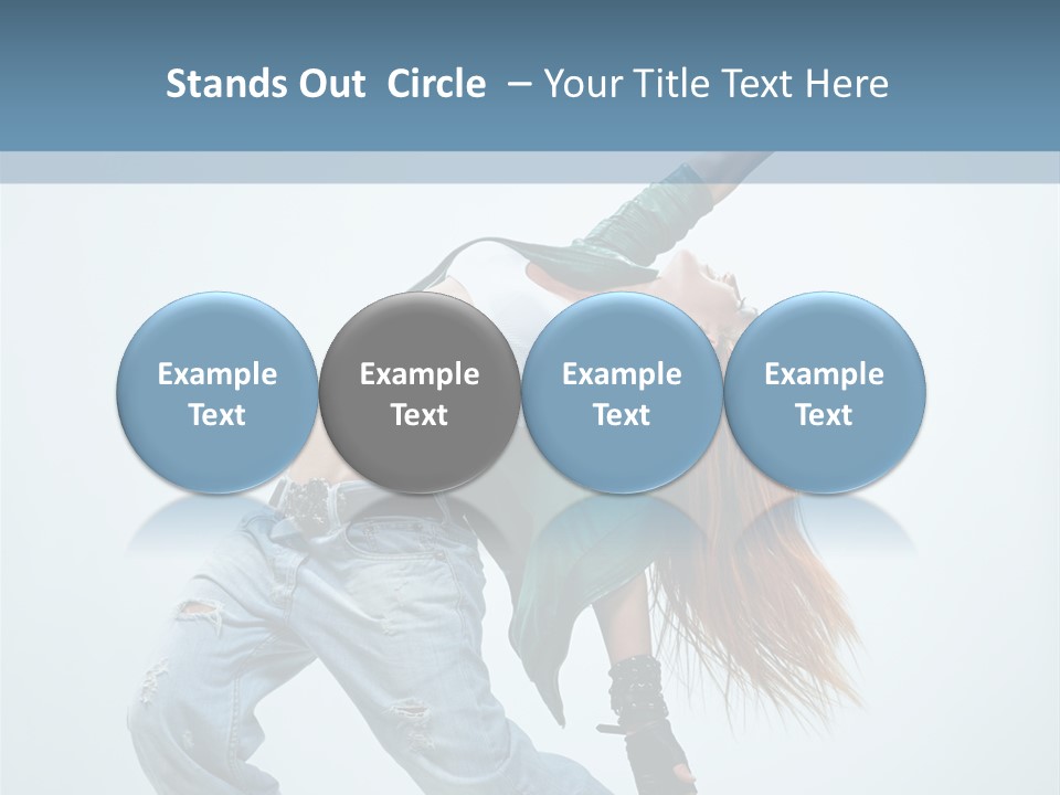 Temptation Fitness Attractive PowerPoint Template