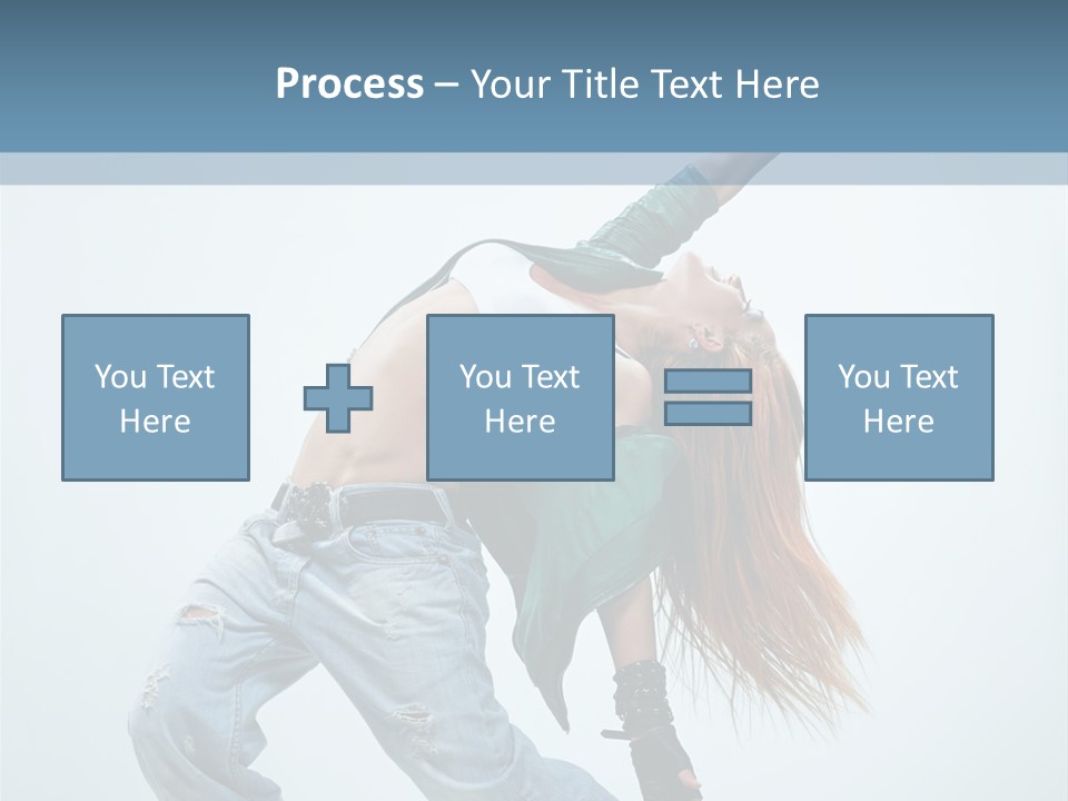 Temptation Fitness Attractive PowerPoint Template