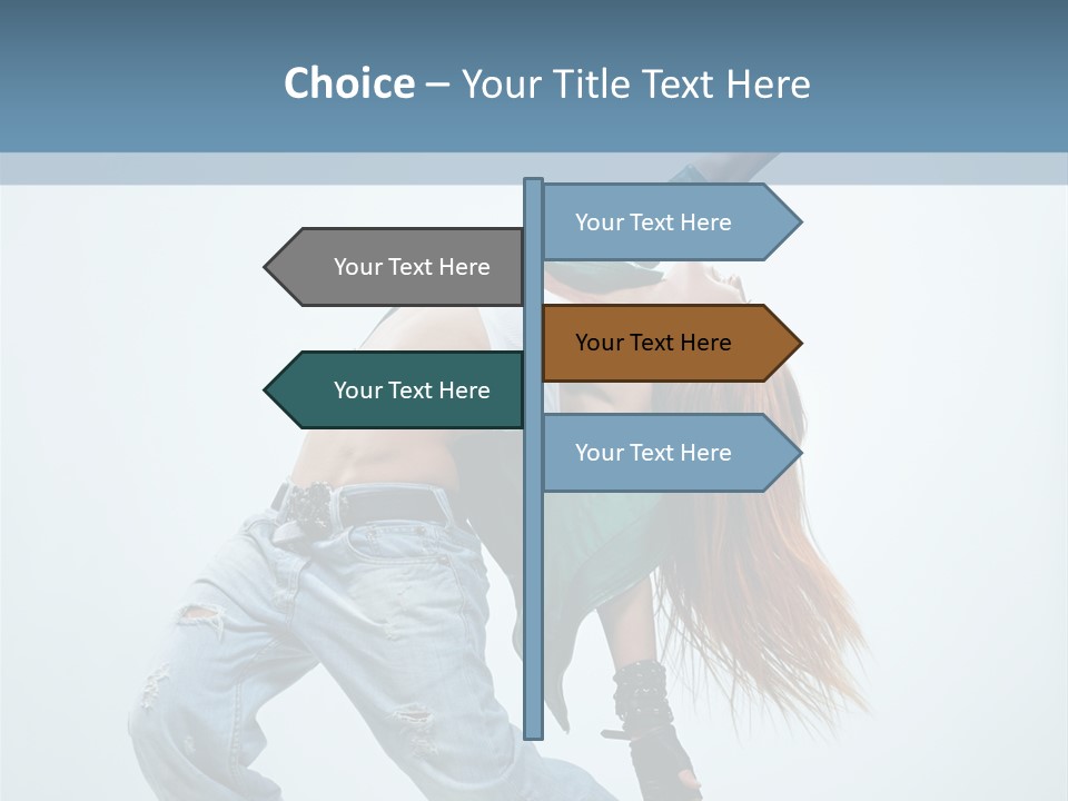 Temptation Fitness Attractive PowerPoint Template