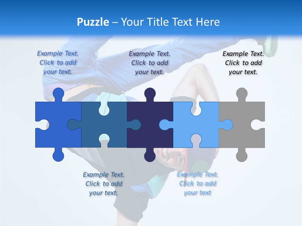 Rapper Muscular Cool PowerPoint Template