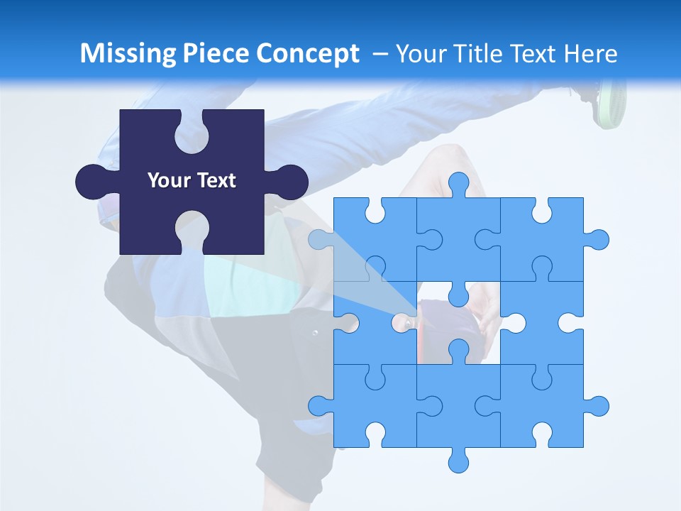 Rapper Muscular Cool PowerPoint Template