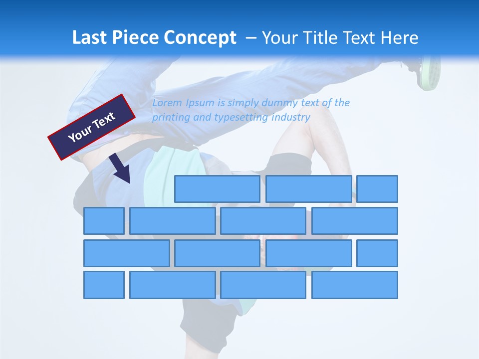 Rapper Muscular Cool PowerPoint Template