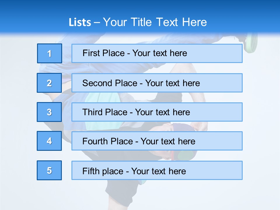 Rapper Muscular Cool PowerPoint Template