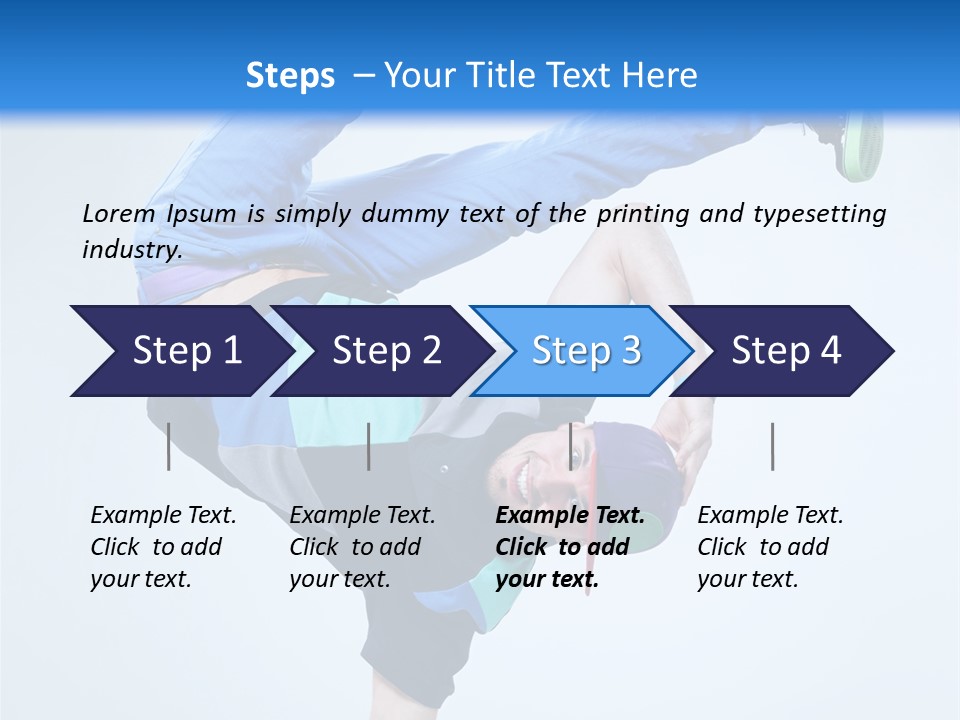 Rapper Muscular Cool PowerPoint Template