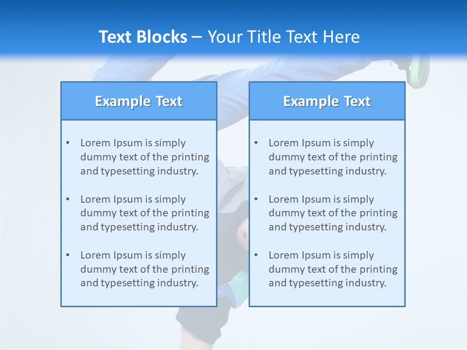 Rapper Muscular Cool PowerPoint Template
