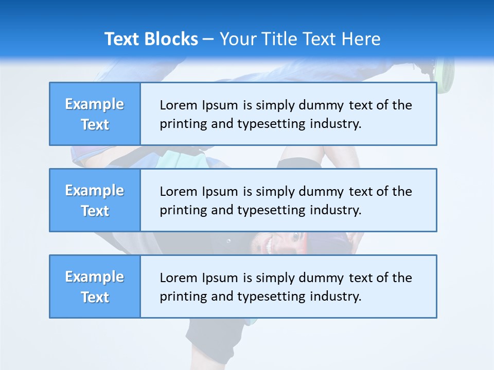 Rapper Muscular Cool PowerPoint Template