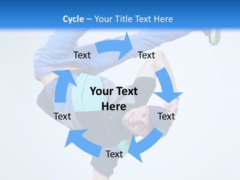 Rapper Muscular Cool PowerPoint Template