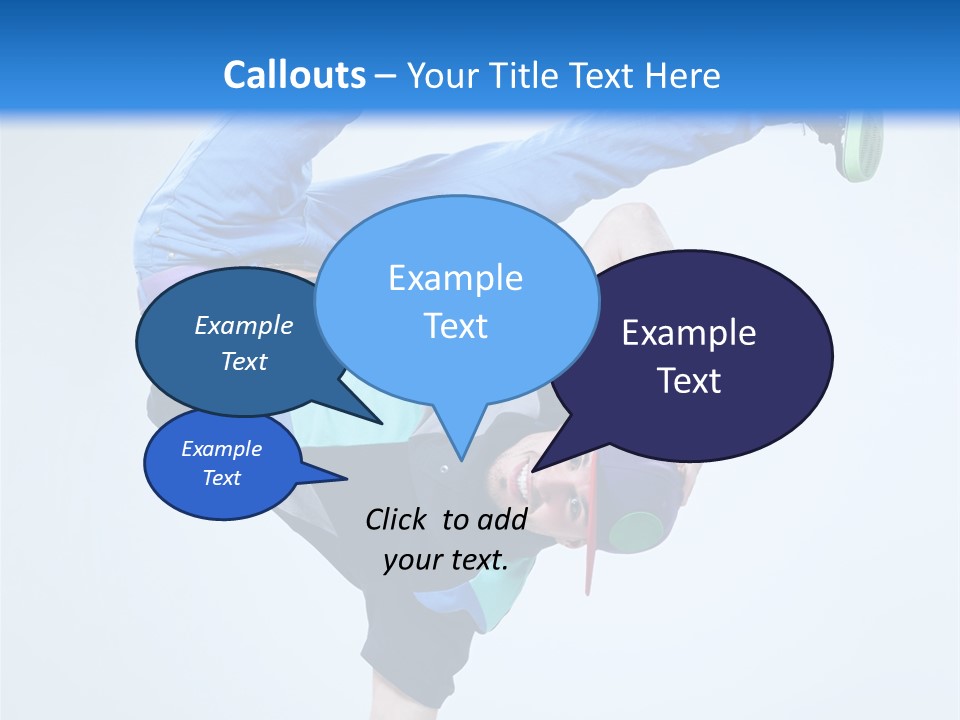 Rapper Muscular Cool PowerPoint Template