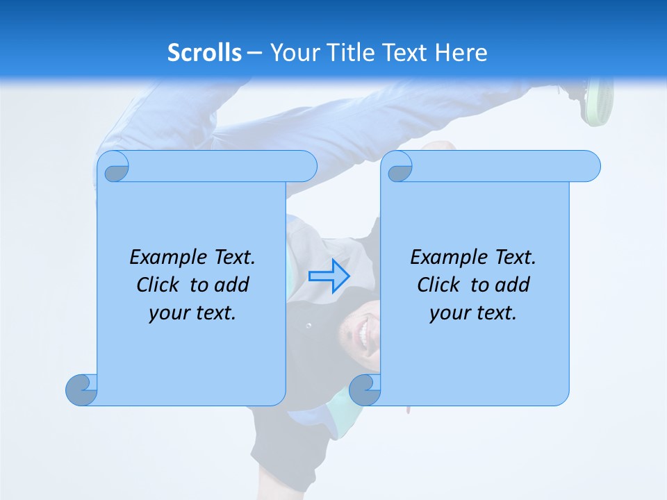 Rapper Muscular Cool PowerPoint Template