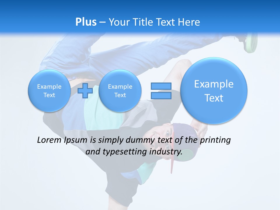 Rapper Muscular Cool PowerPoint Template