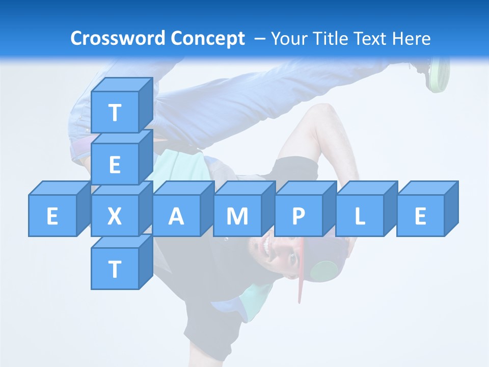 Rapper Muscular Cool PowerPoint Template