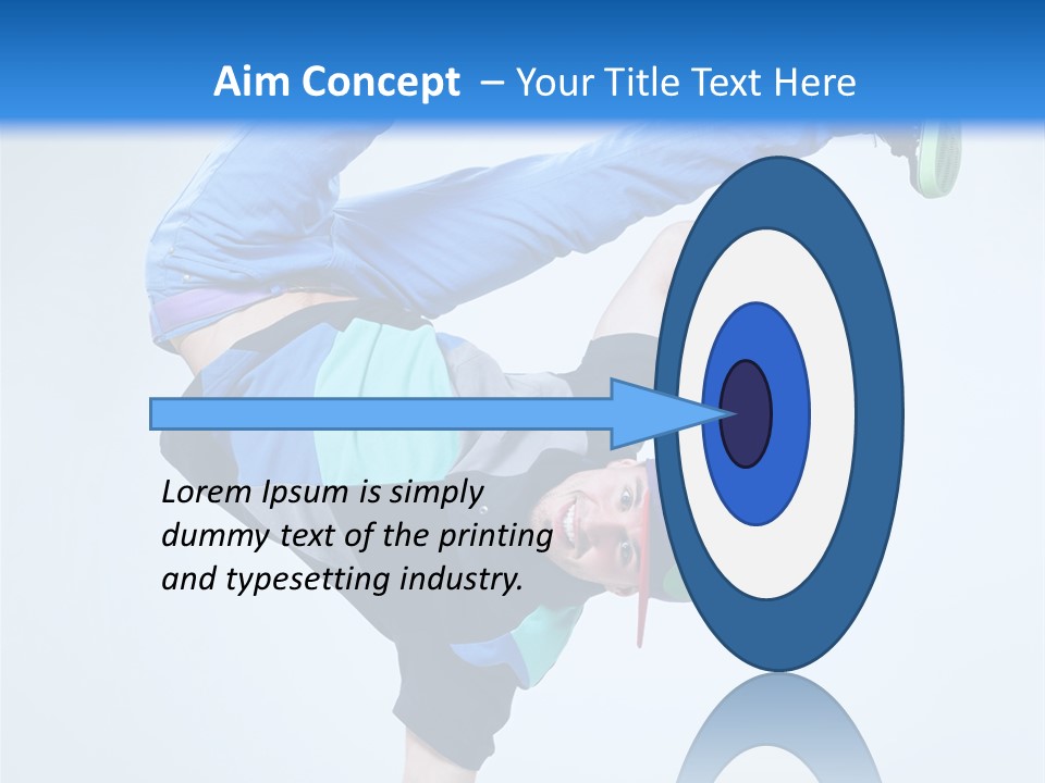 Rapper Muscular Cool PowerPoint Template