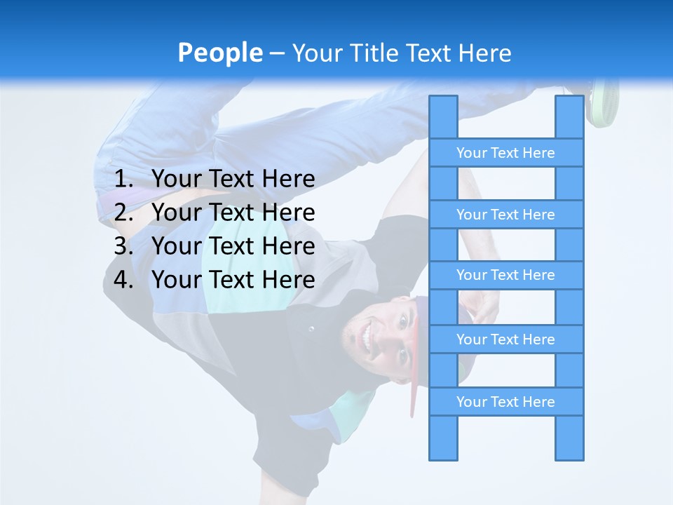 Rapper Muscular Cool PowerPoint Template