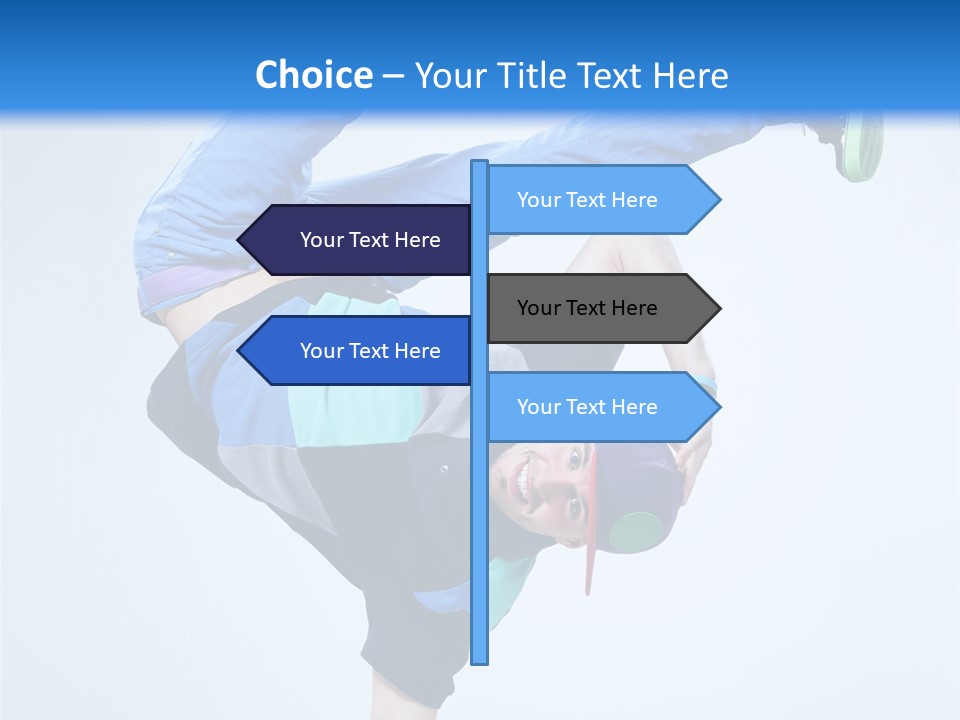 Rapper Muscular Cool PowerPoint Template