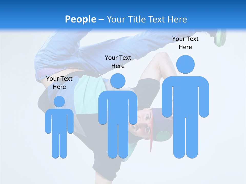 Rapper Muscular Cool PowerPoint Template