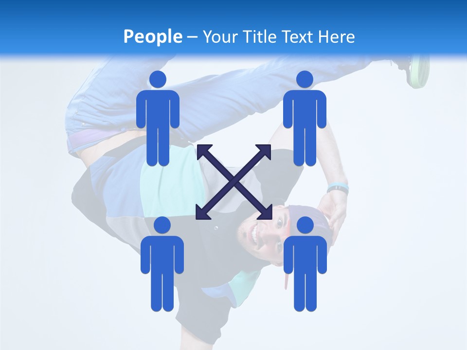 Rapper Muscular Cool PowerPoint Template