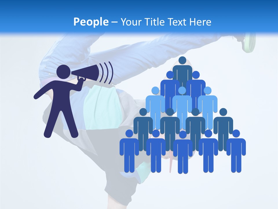 Rapper Muscular Cool PowerPoint Template