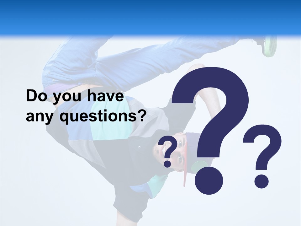 Rapper Muscular Cool PowerPoint Template