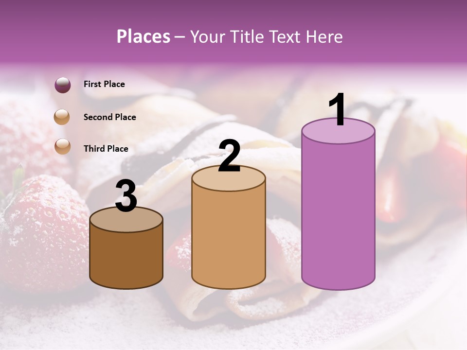 Drink Golden Baked PowerPoint Template