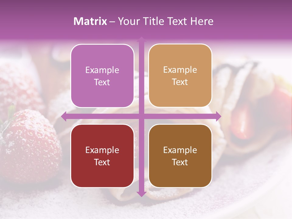 Drink Golden Baked PowerPoint Template