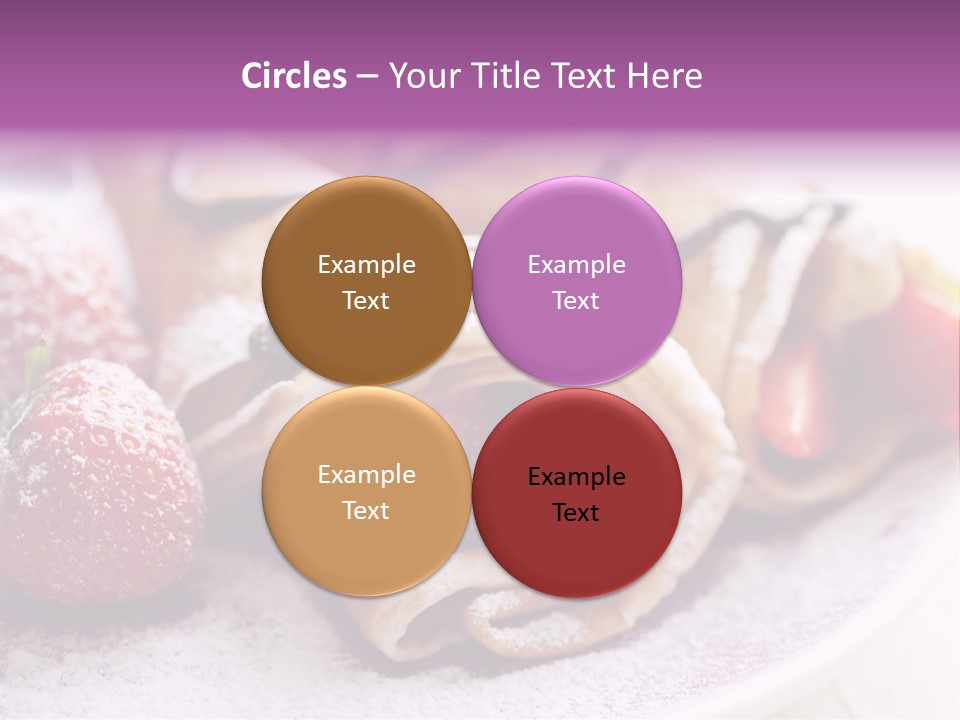 Drink Golden Baked PowerPoint Template